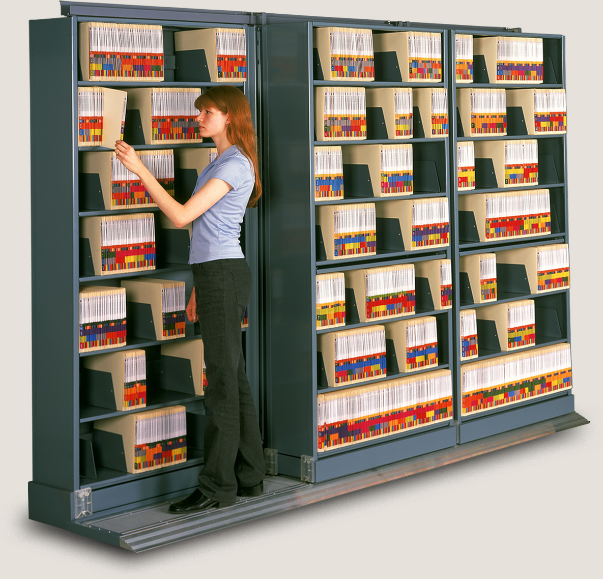 Bi-Fold Countertop Storage Cabinet, Motion Savers Inc.