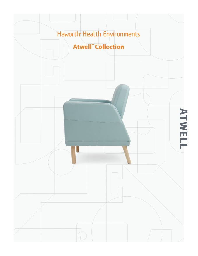 HAWORTH Health Environments Atwell Brochure Cover