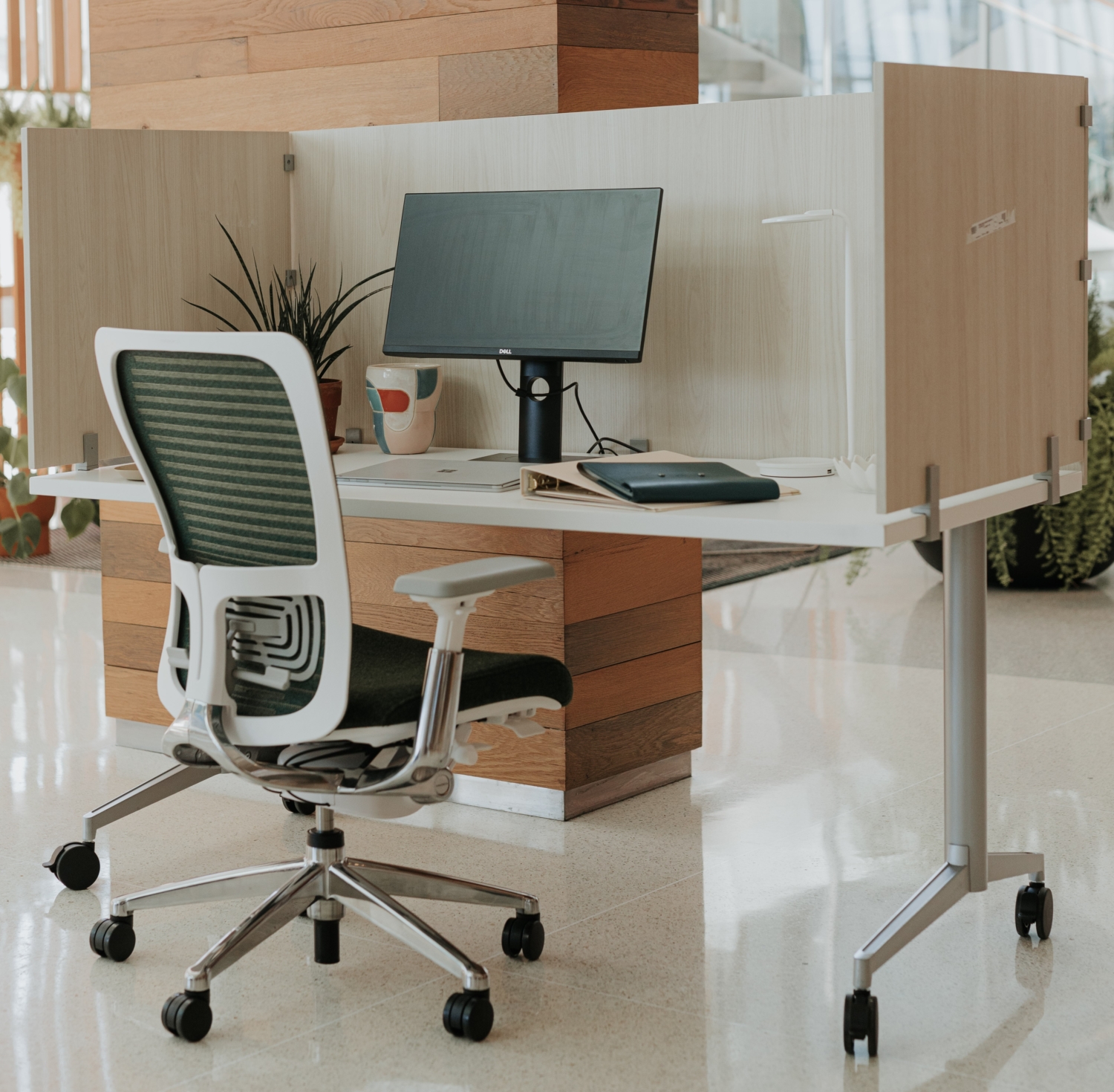 HAWORTH 3Sided Desktop Laminate Screen SYSTEMCENTER