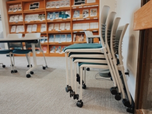 KI Stacking Chairs for Classroom